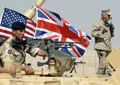 US and UK troops make preparations in Kuwait, 2003